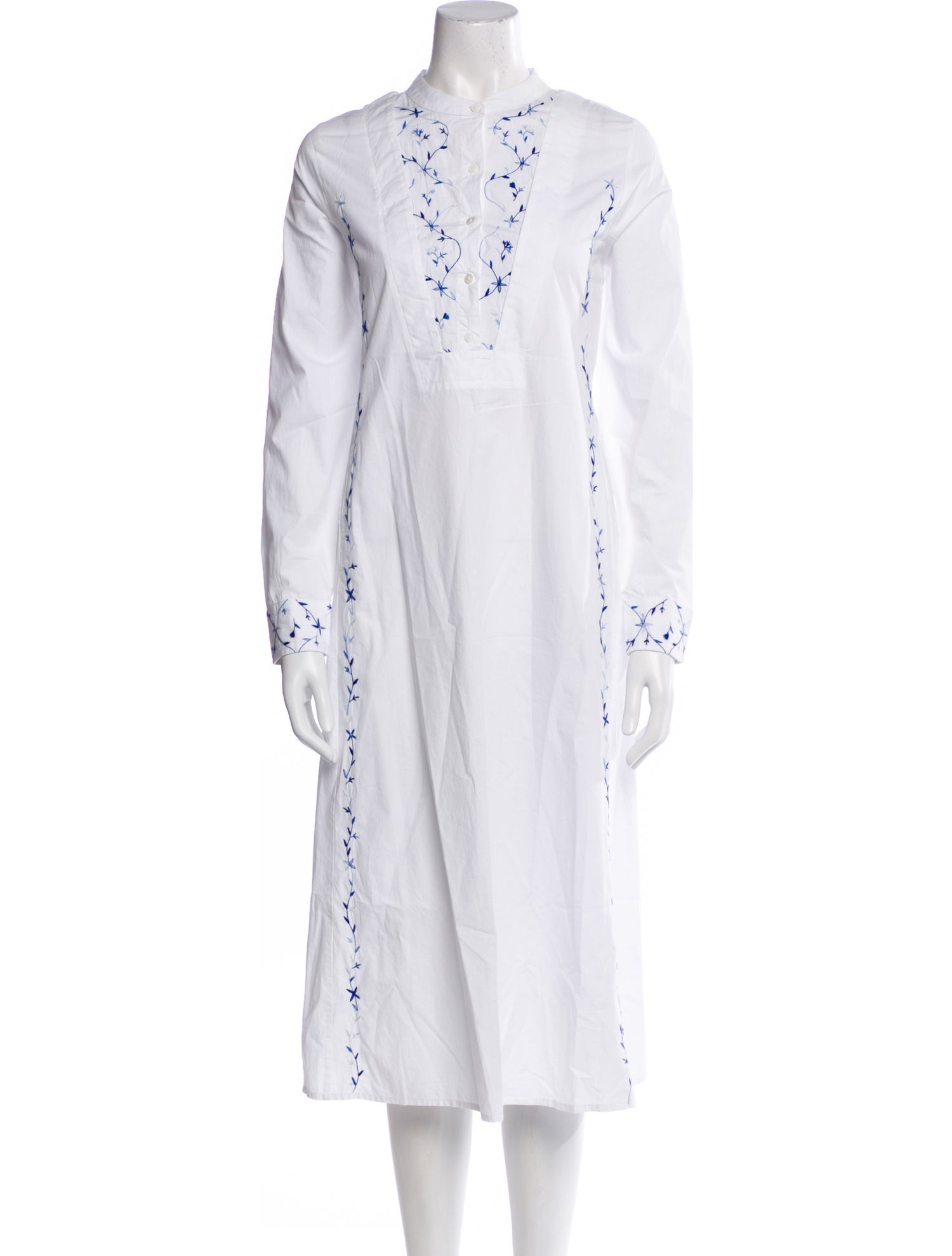 Thierry Colson V-Neck Midi Length Dress w/ Tags