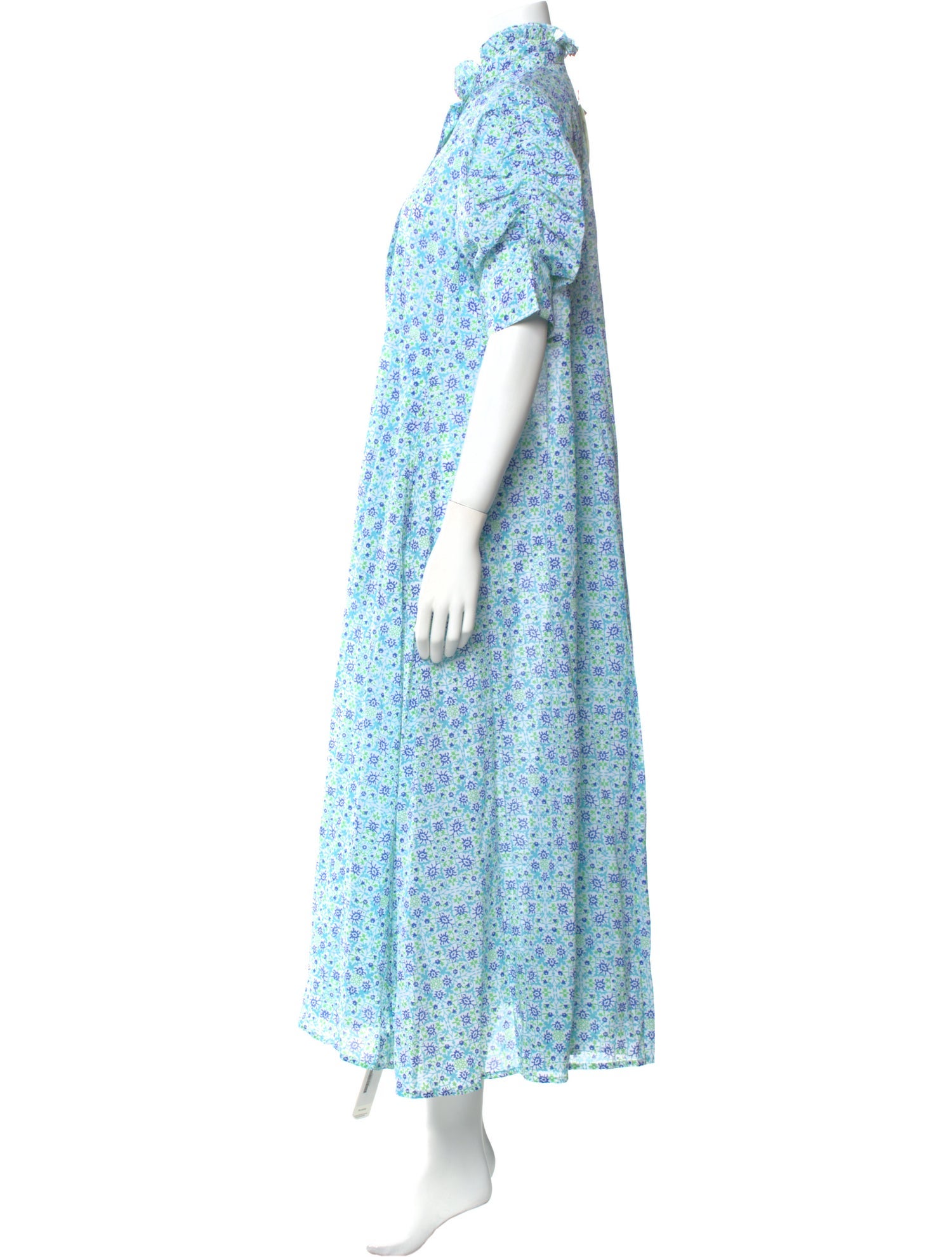 Thierry Colson Floral Print Long Dress