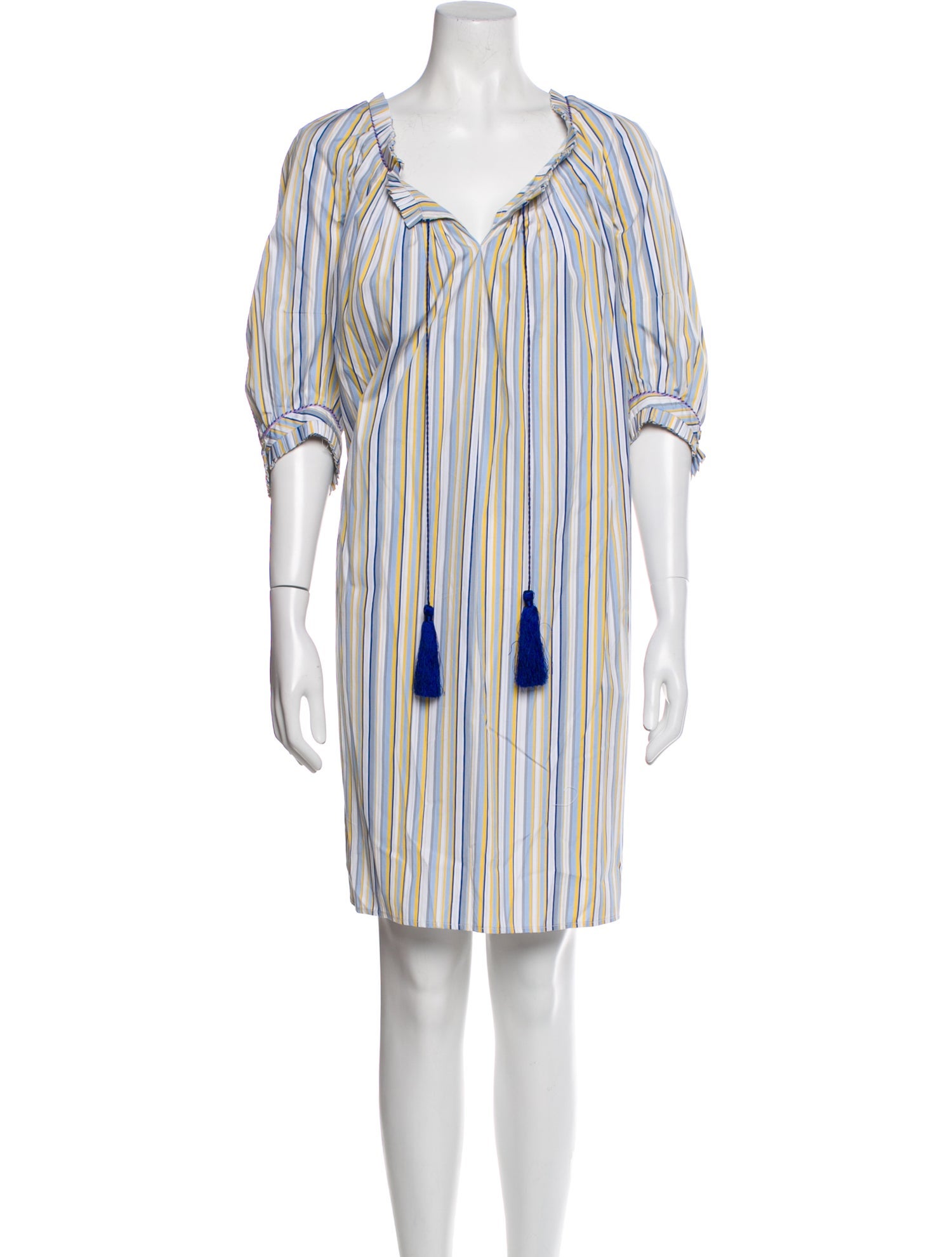 Thierry Colson Striped Mini Dress