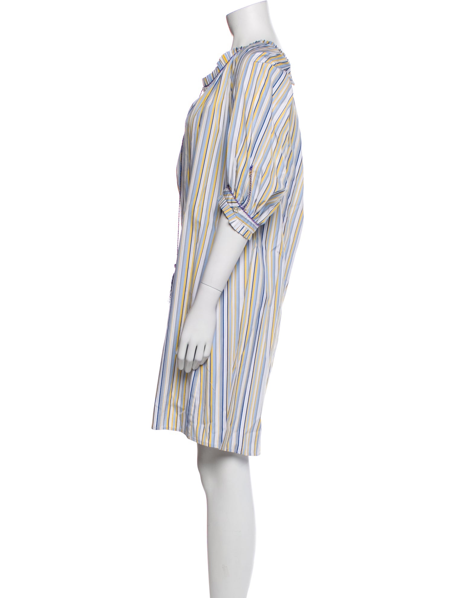 Thierry Colson Striped Mini Dress