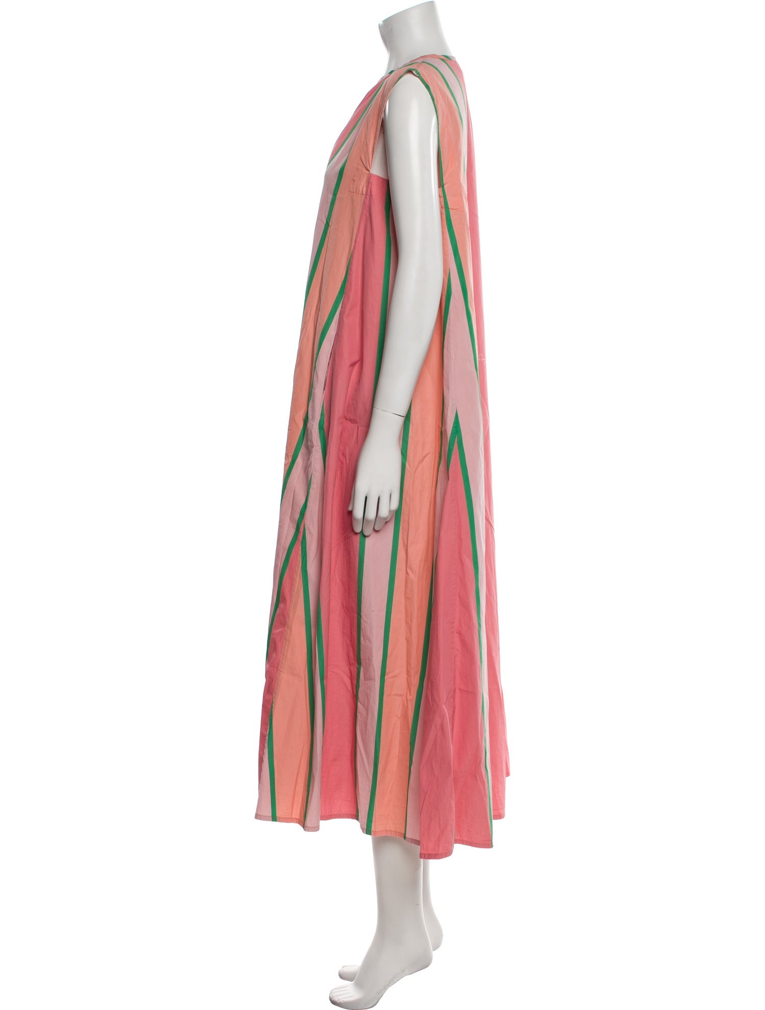 Thierry Colson Striped Long Dress