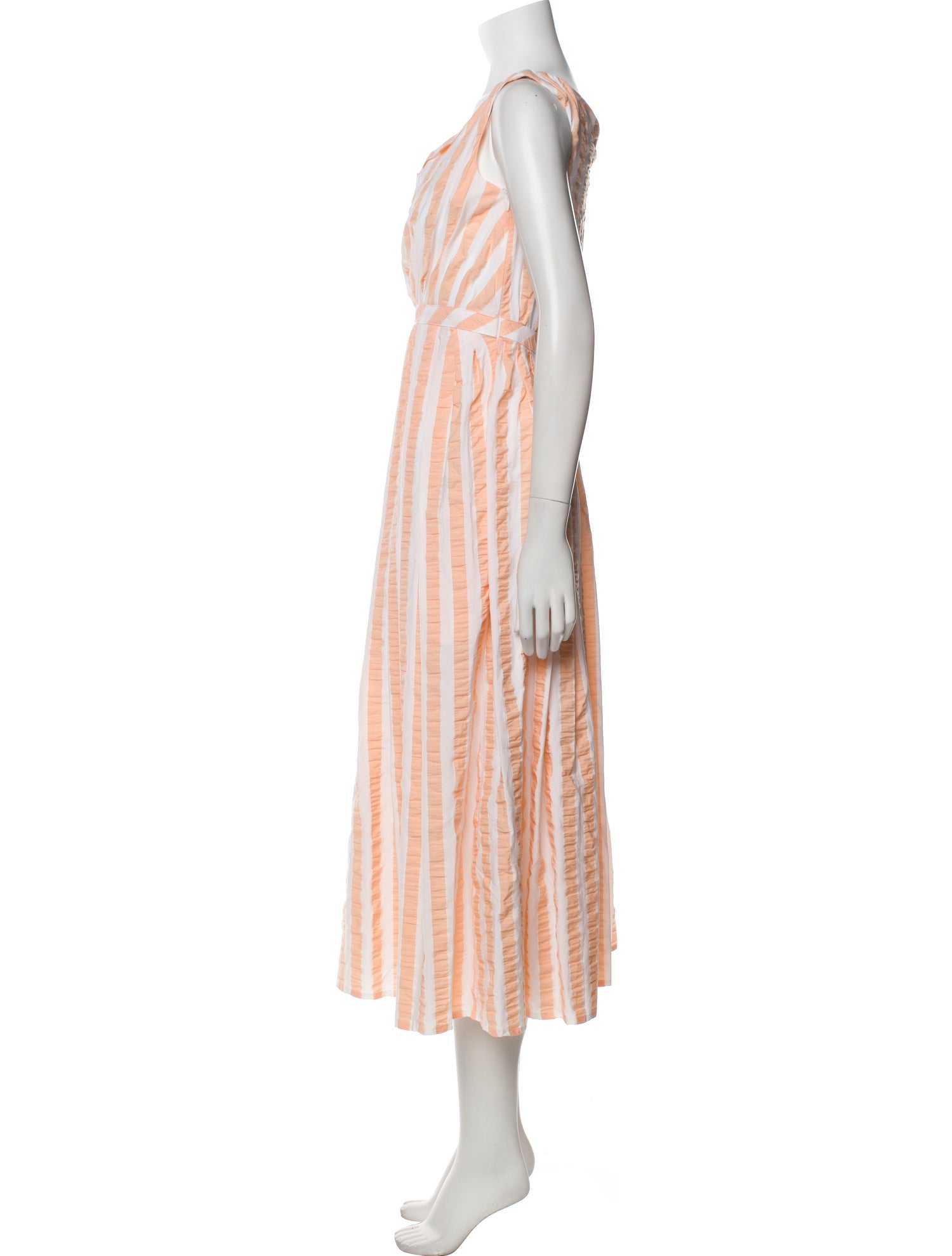 Thierry Colson Striped Long Dress