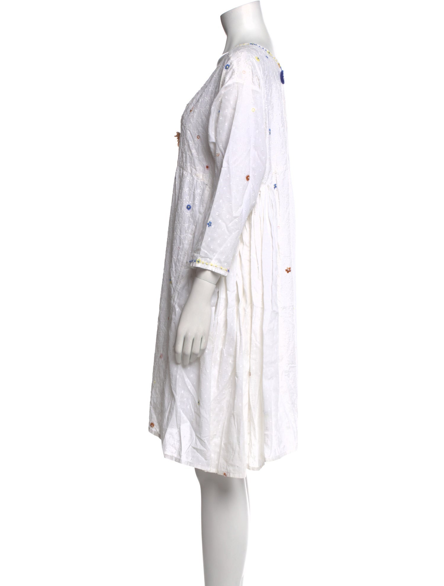 Thierry Colson Graphic Print Knee-Length Dress