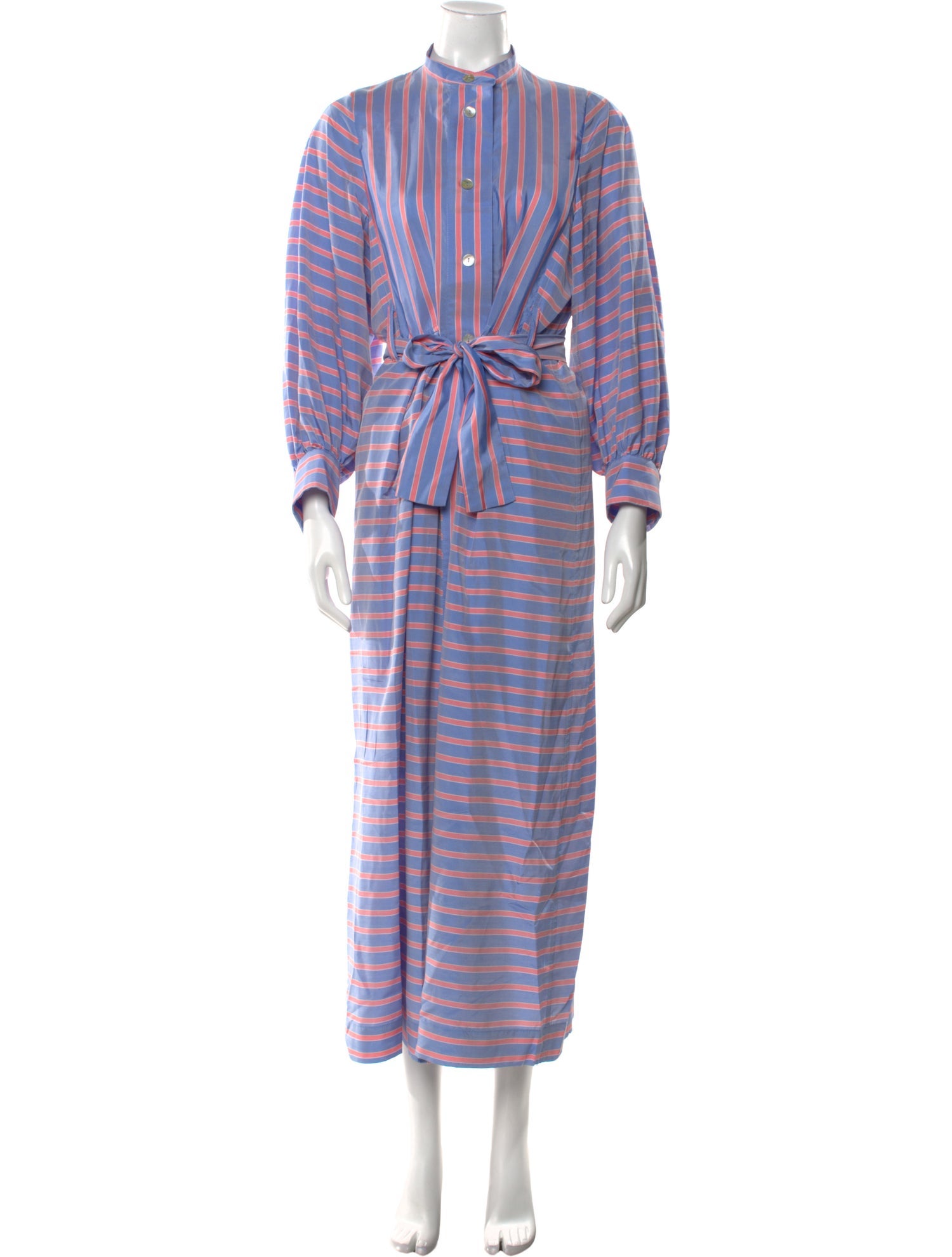 Thierry Colson Striped Long Dress
