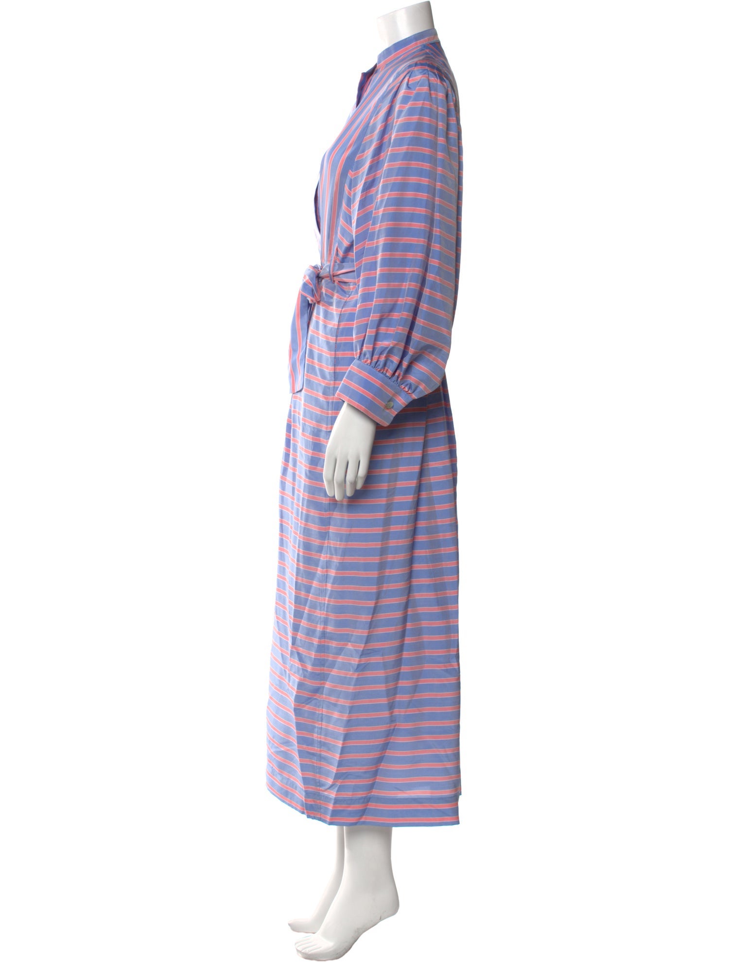 Thierry Colson Striped Long Dress
