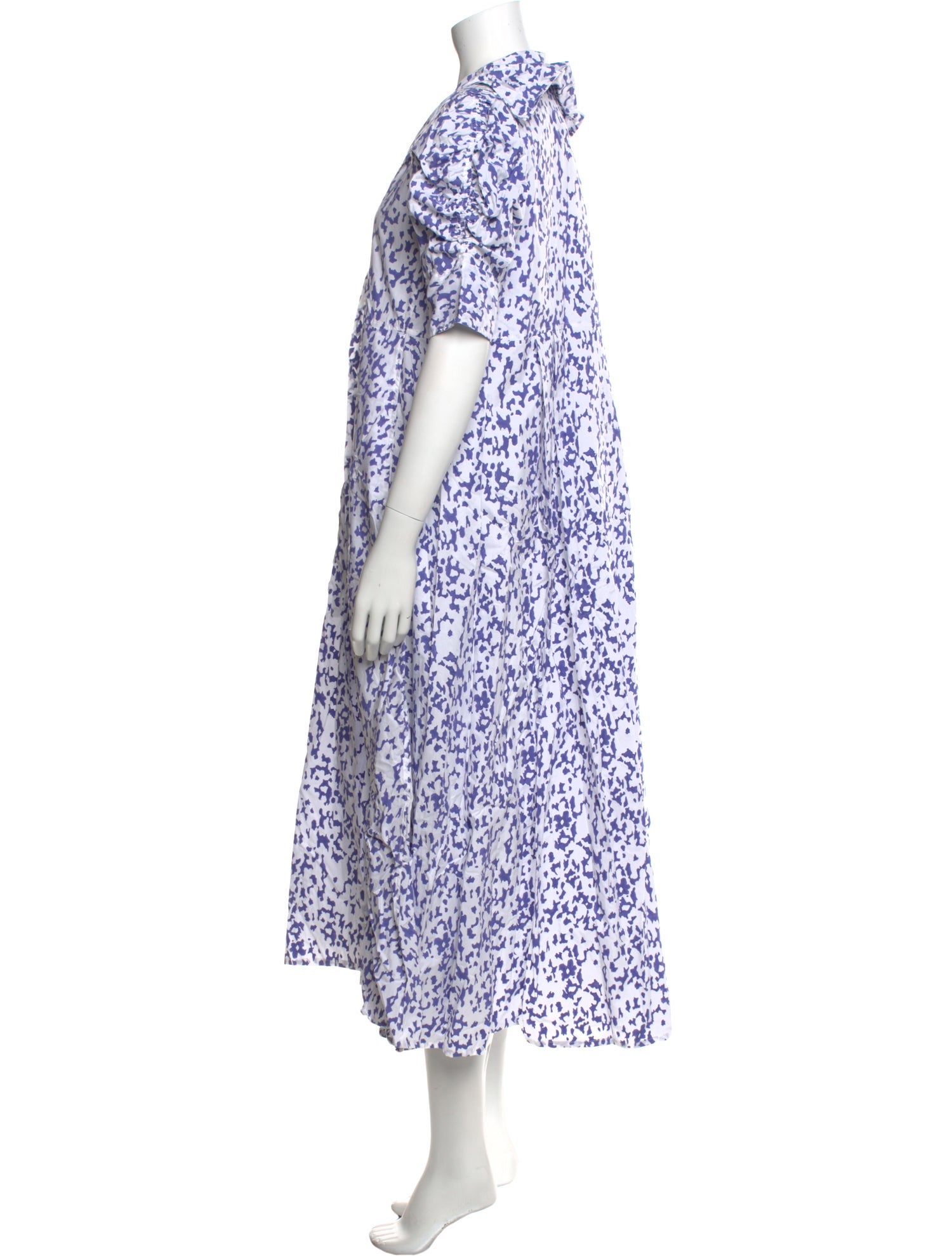 Thierry Colson Floral Print Long Dress
