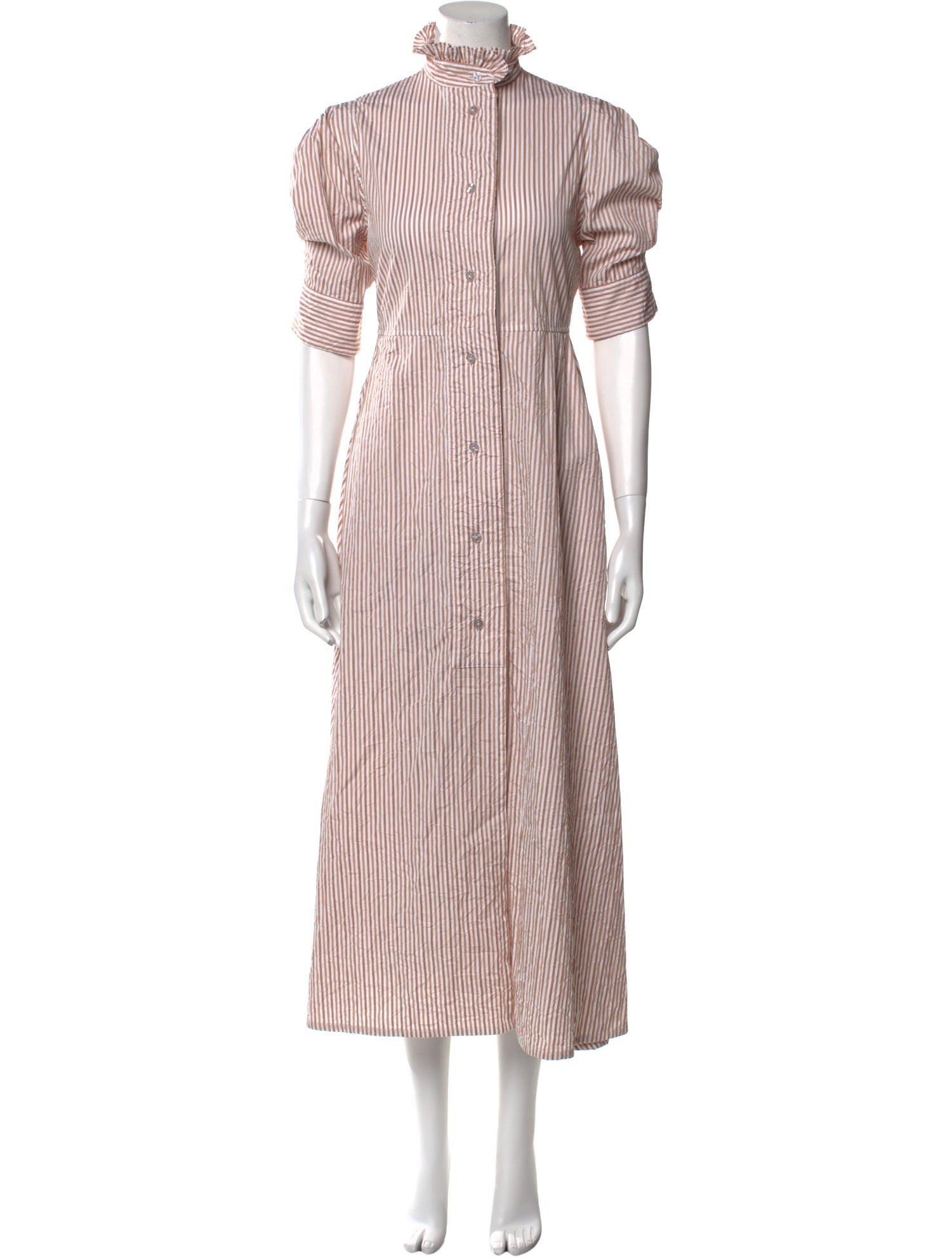 Thierry Colson Striped Long Dress