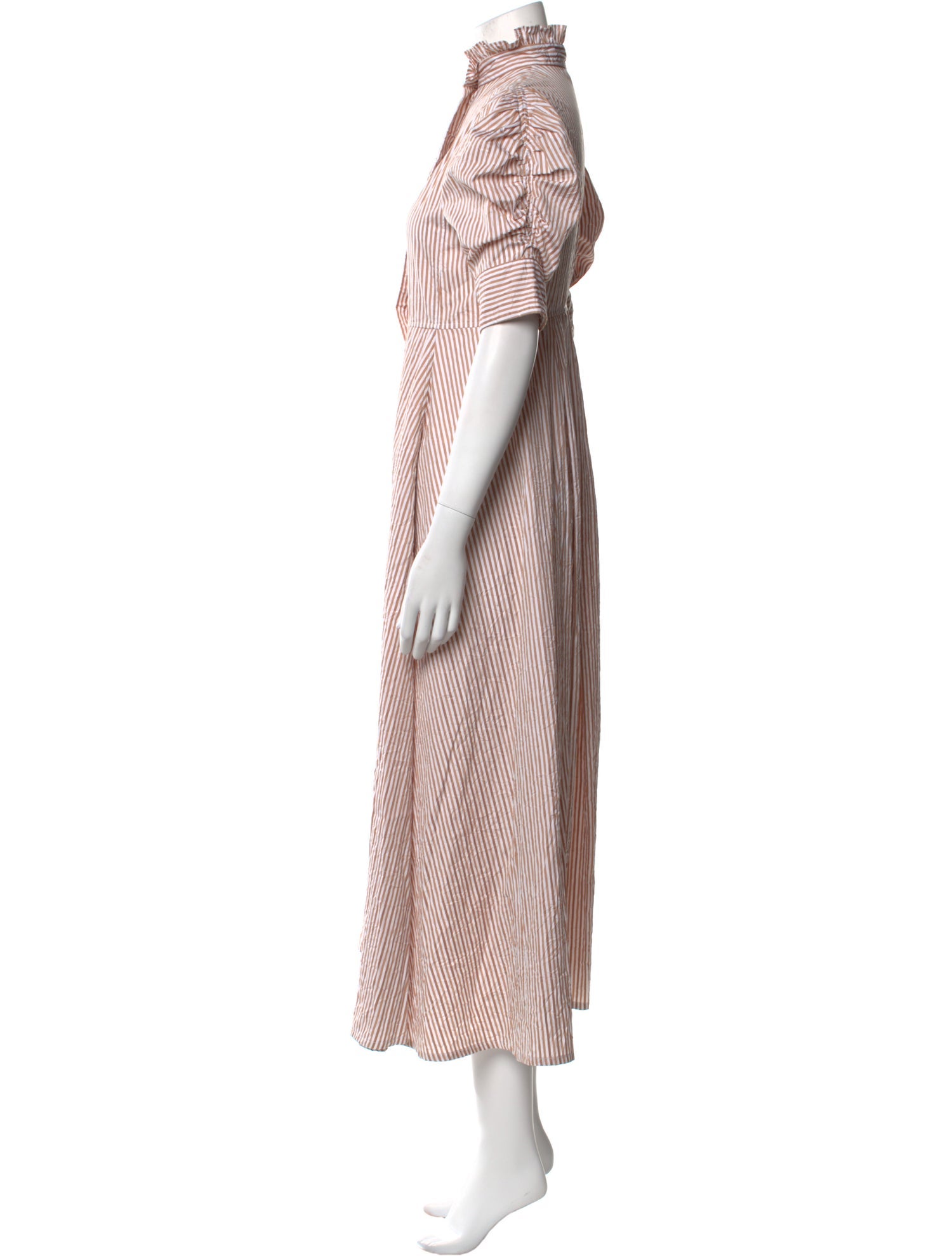 Thierry Colson Striped Long Dress