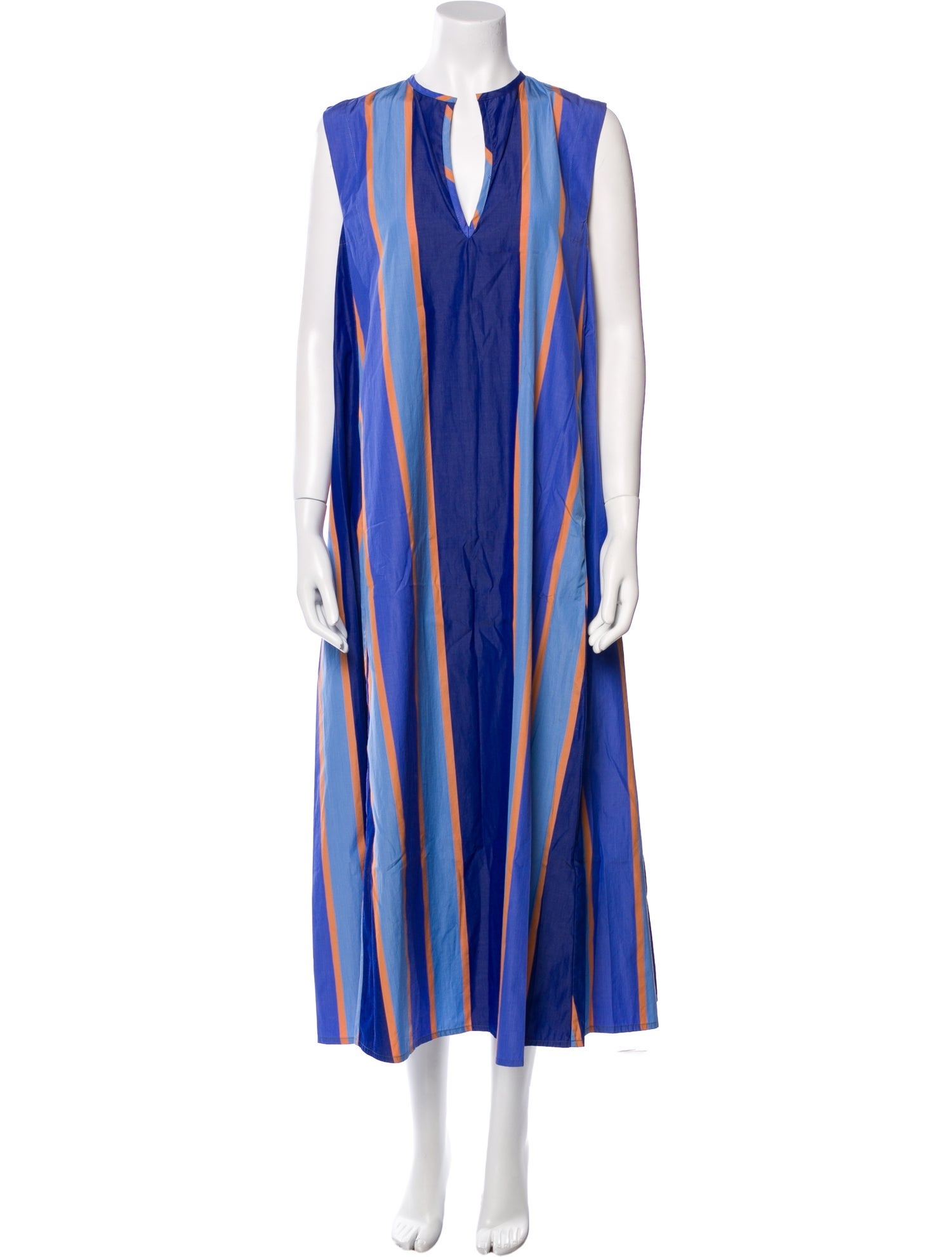 Thierry Colson Striped Long Dress