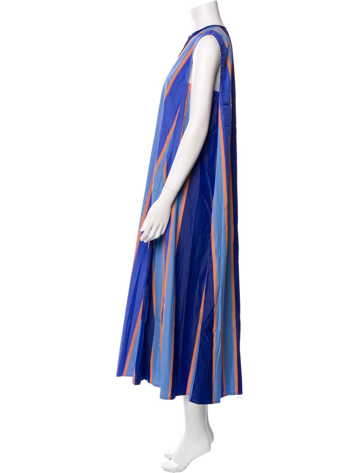 Thierry Colson Striped Long Dress