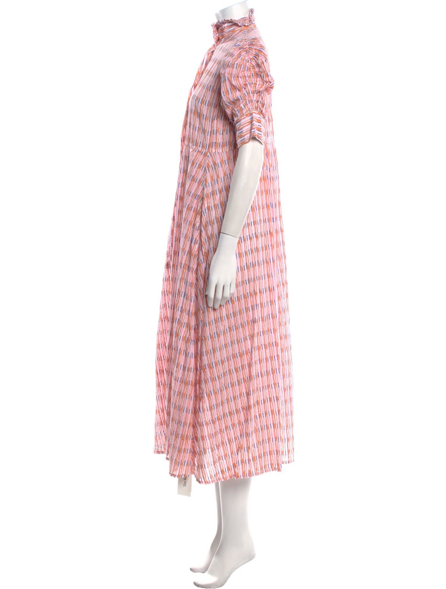 Thierry Colson Striped Long Dress