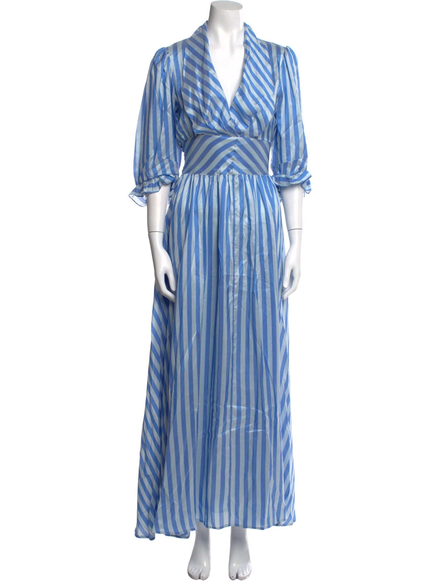 Thierry Colson Silk Long Dress w/ Tags