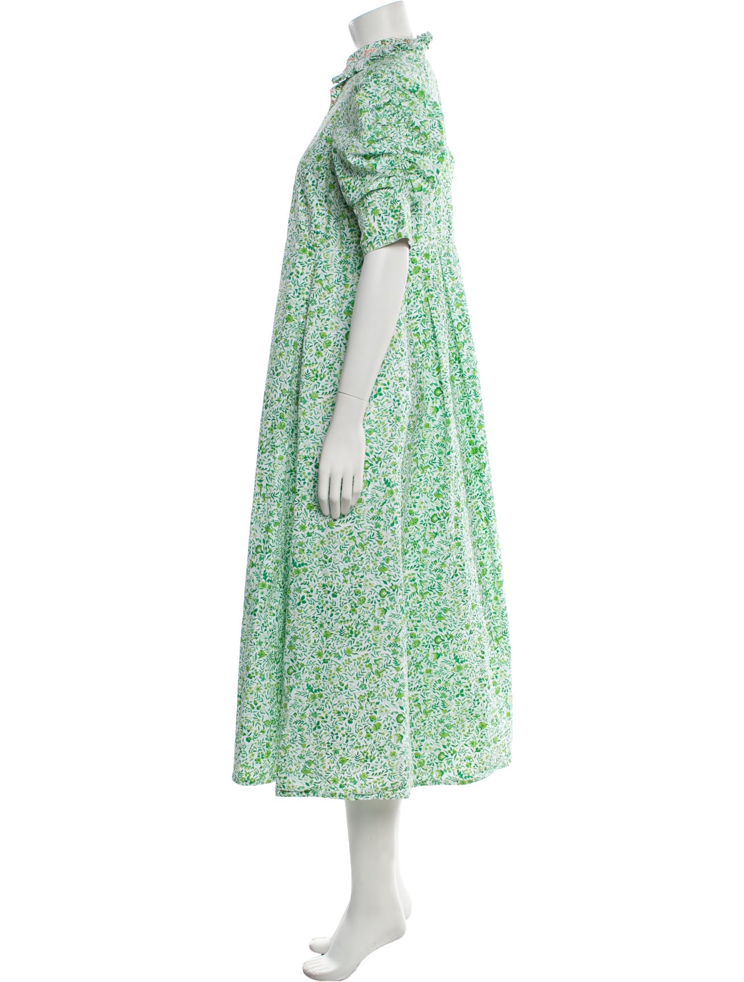 Thierry Colson Floral Print Long Dress