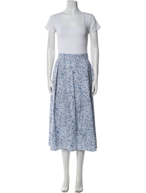 Thierry Colson Printed Ruffle Embellishment Skirt Set