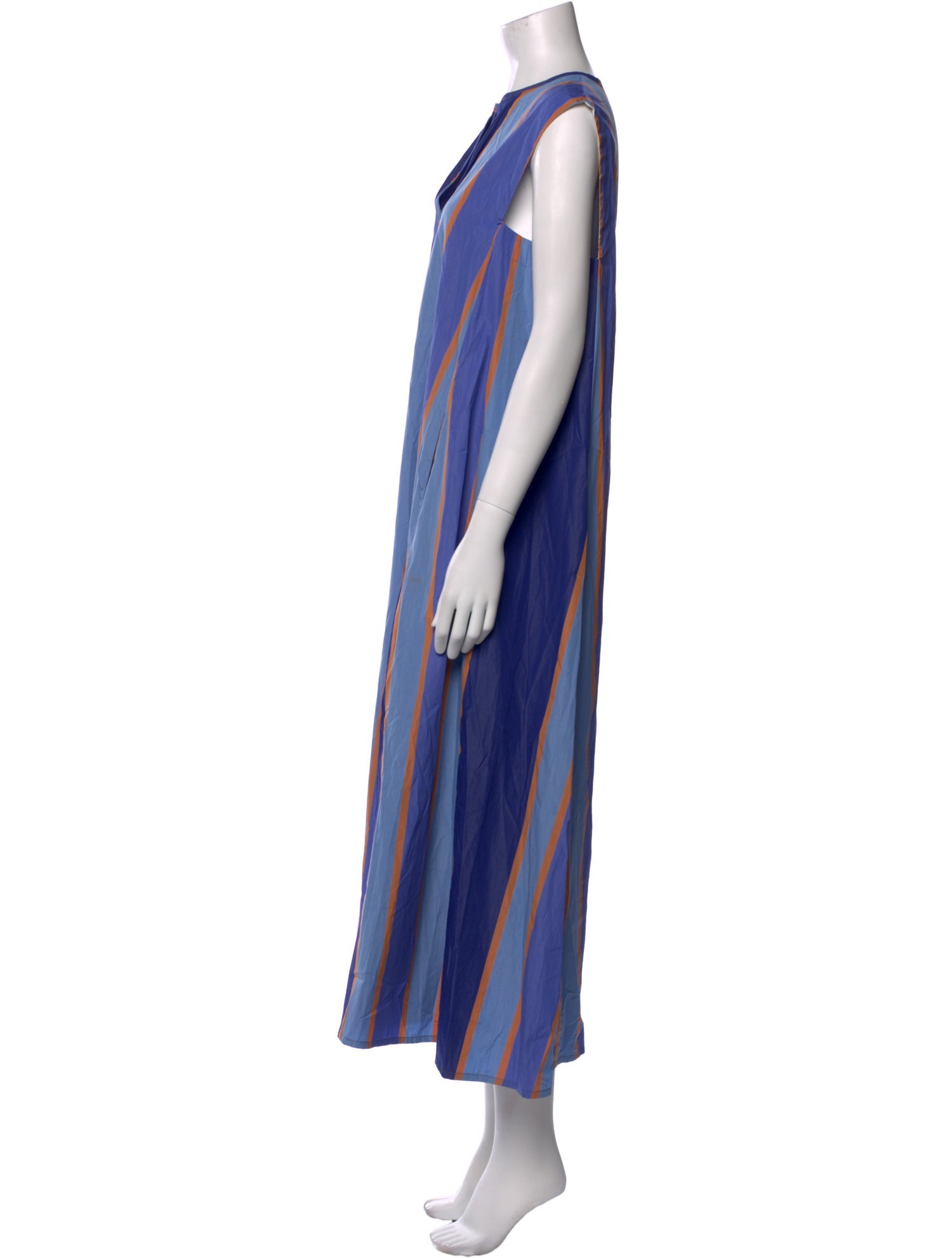 Thierry Colson Striped Long Dress