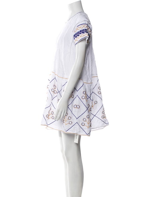 Thierry Colson Linen Mini Dress