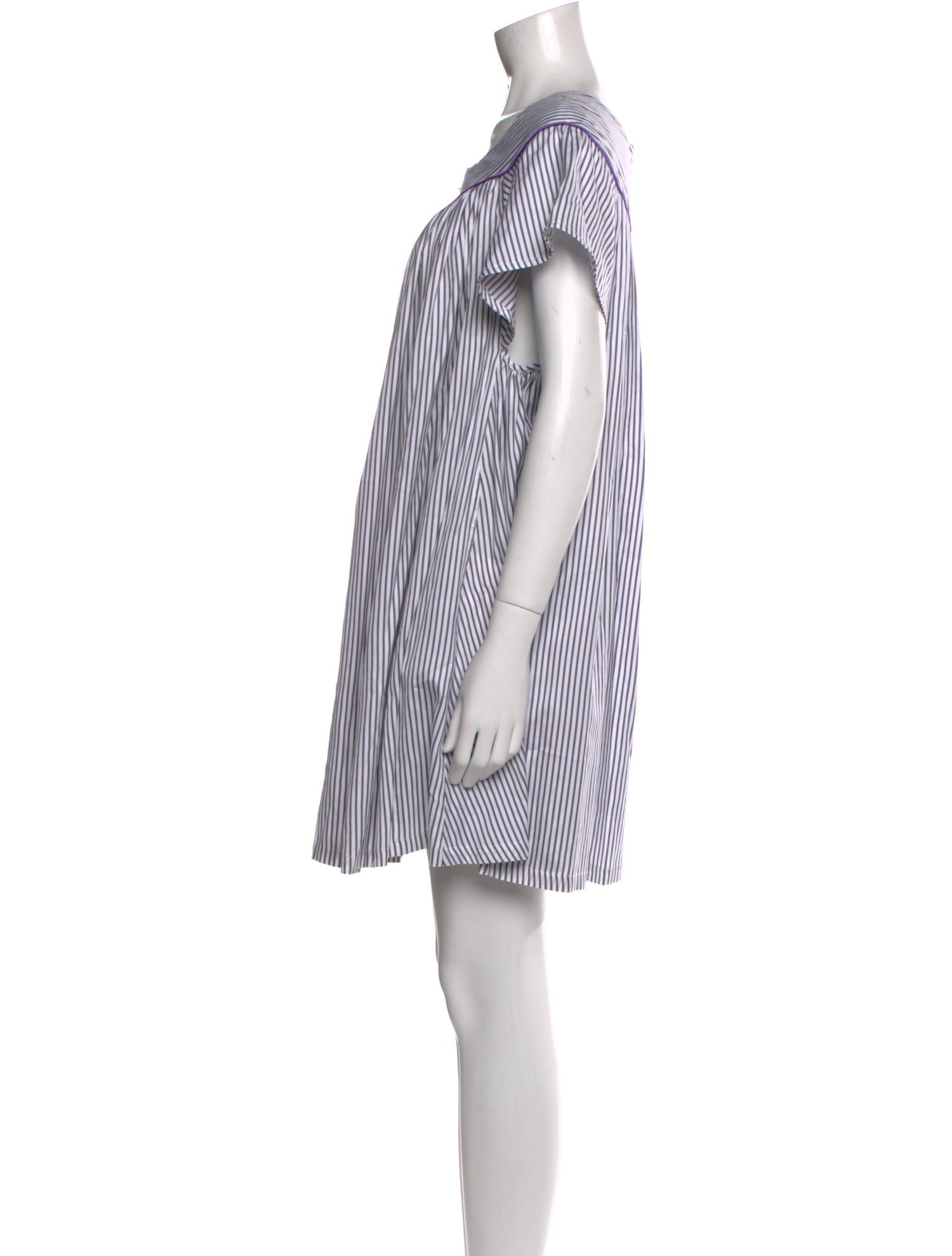 Thierry Colson Striped Mini Dress