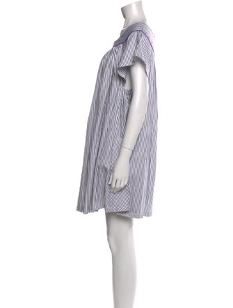 Thierry Colson Striped Mini Dress