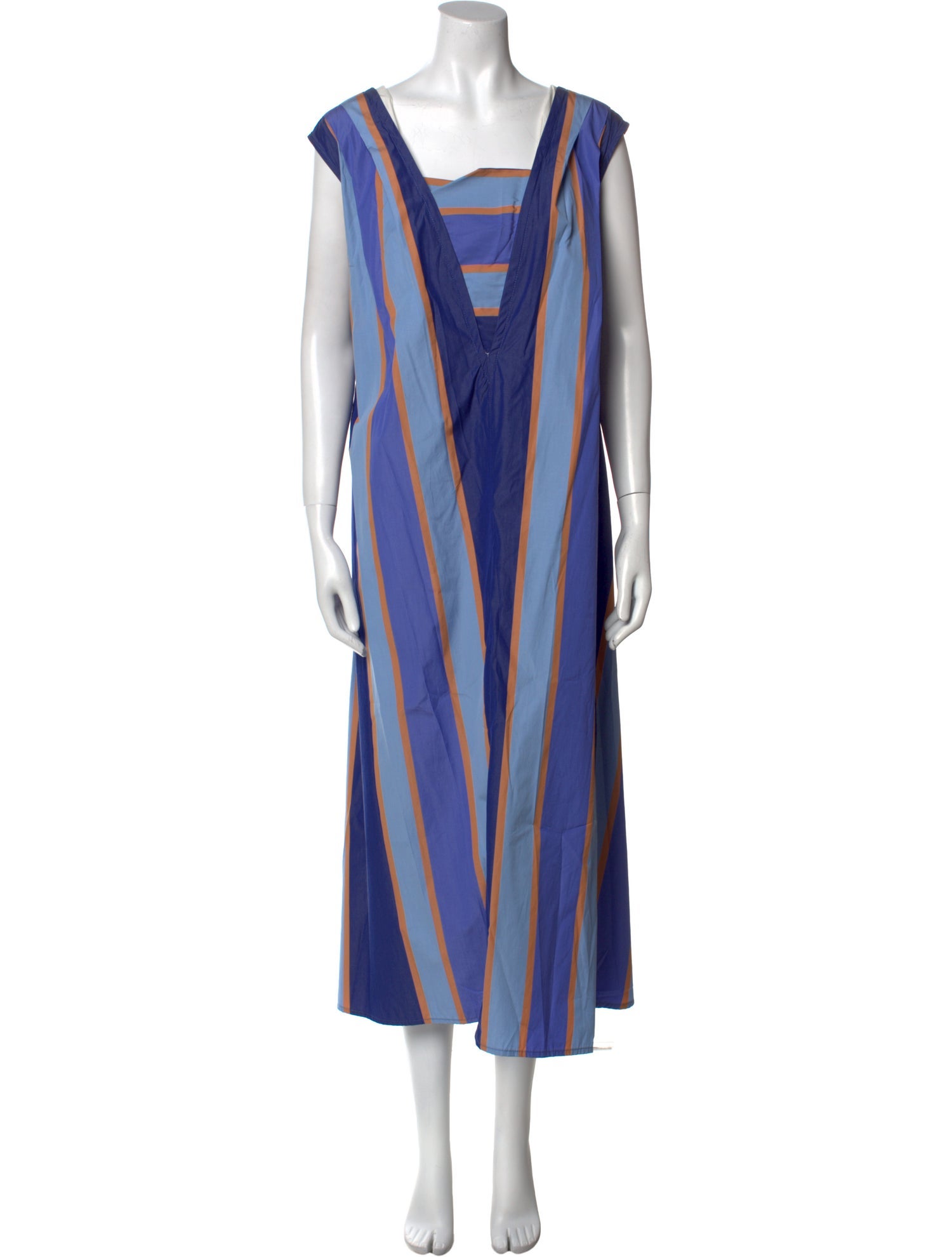 Thierry Colson Striped Long Dress w/ Tags