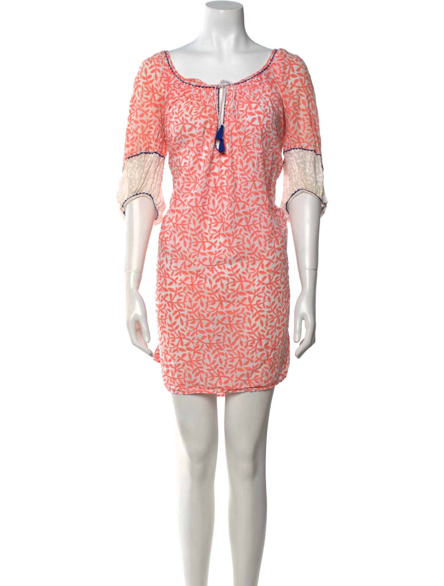 Thierry Colson Printed Mini Dress