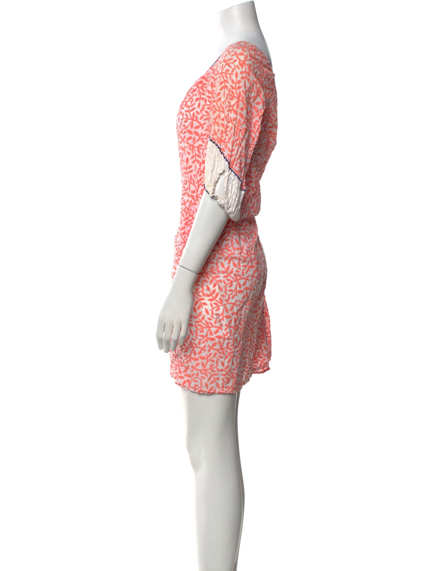 Thierry Colson Printed Mini Dress