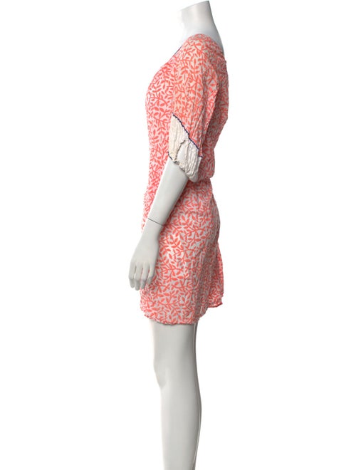 Thierry Colson Printed Mini Dress