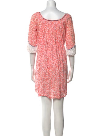 Thierry Colson Printed Mini Dress