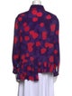 Thierry Colson Wool Printed Blouse