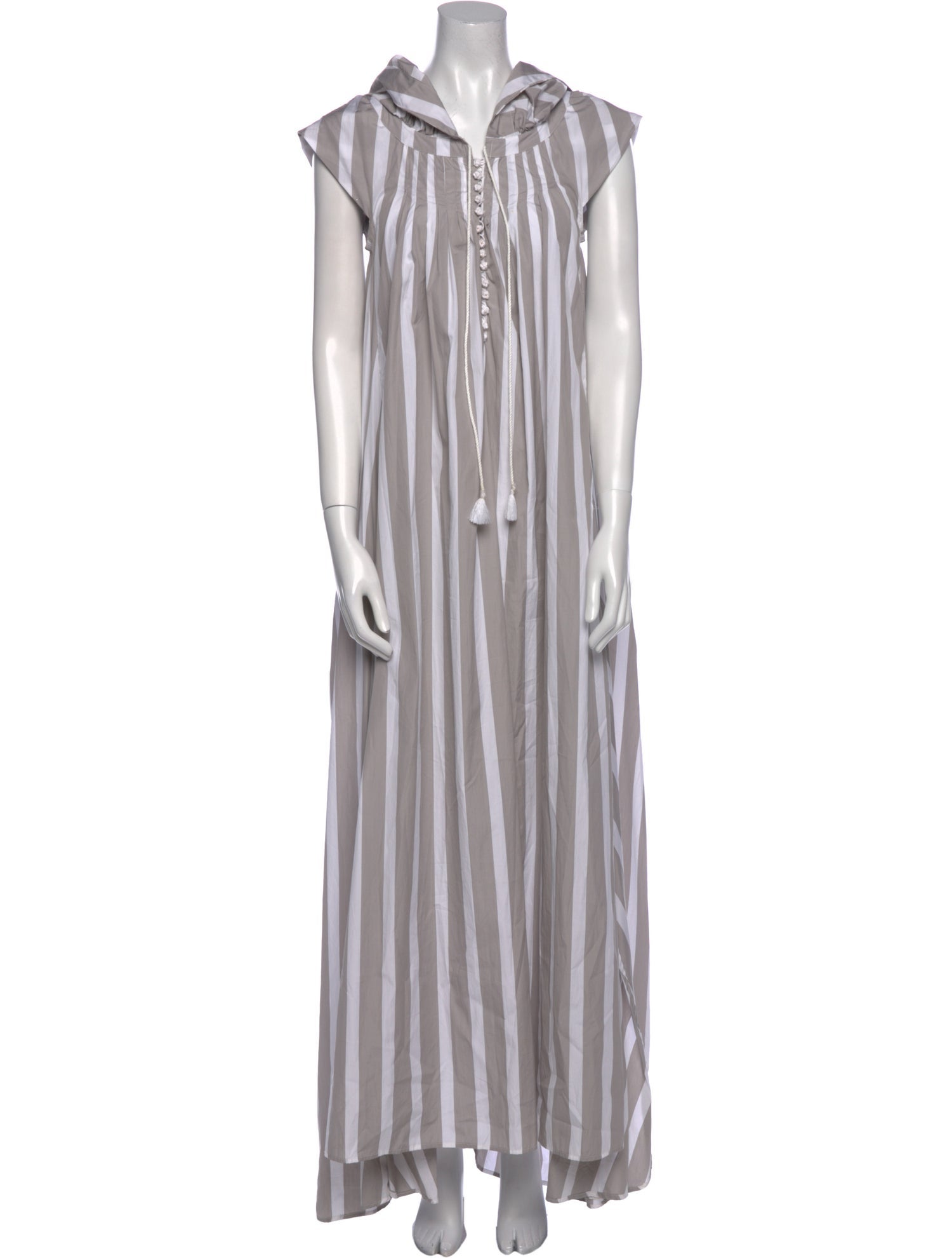 Thierry Colson Striped Long Dress