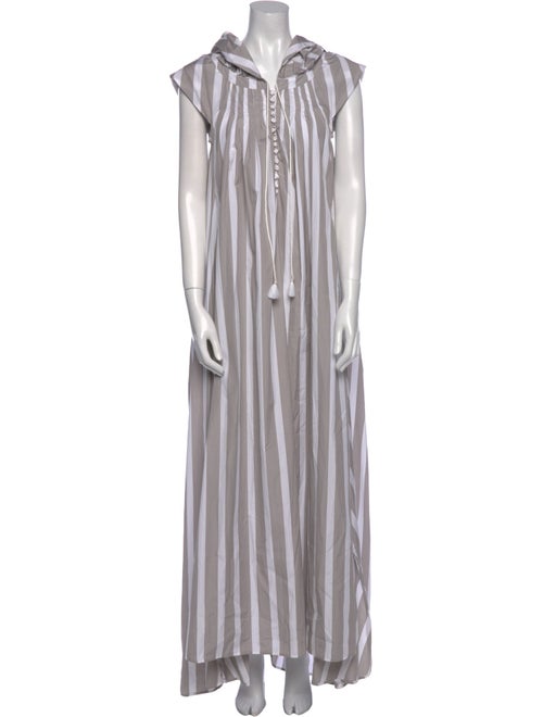 Thierry Colson Striped Long Dress