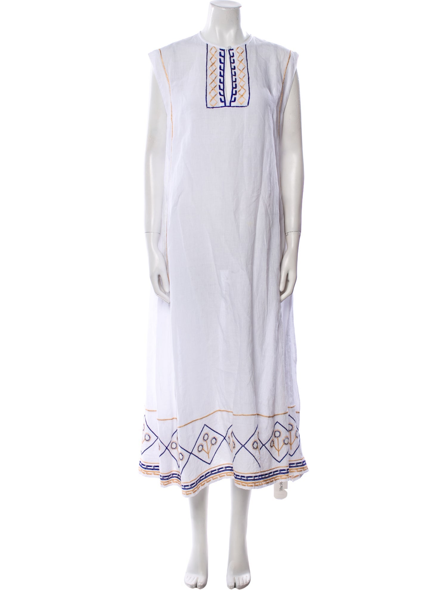 Thierry Colson Linen Long Dress w/ Tags