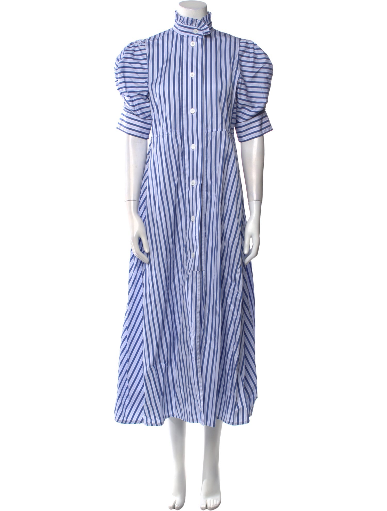 Thierry Colson Striped Long Dress
