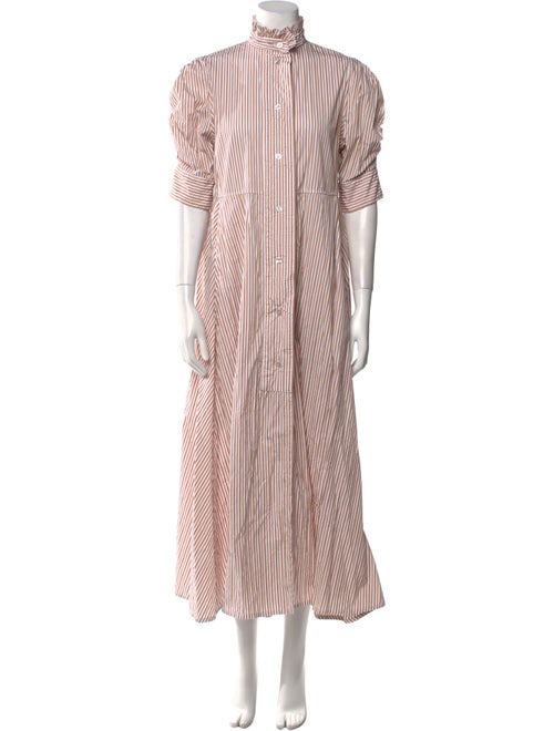 Thierry Colson Striped Long Dress