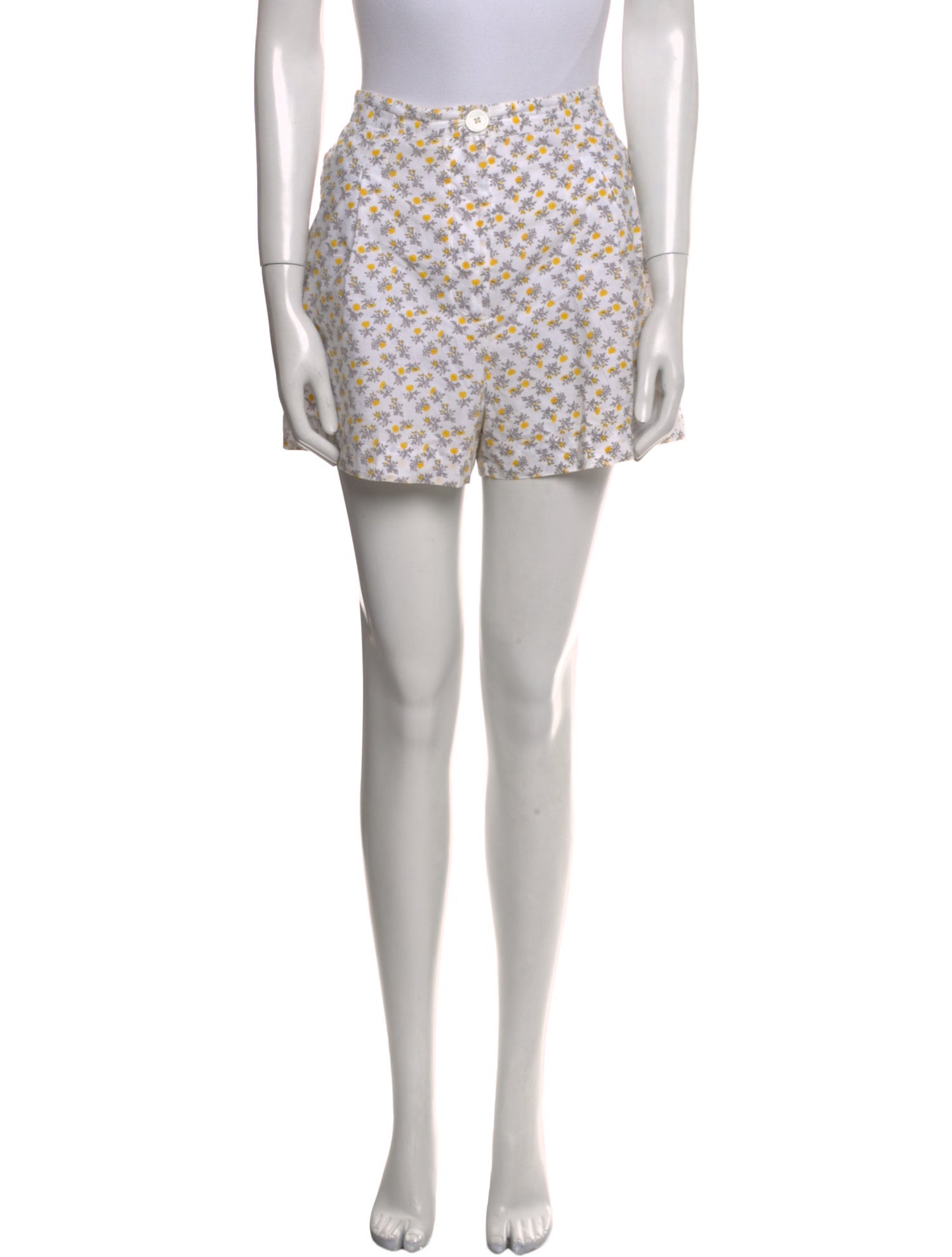 Thierry Colson Floral Print Mini Skirt