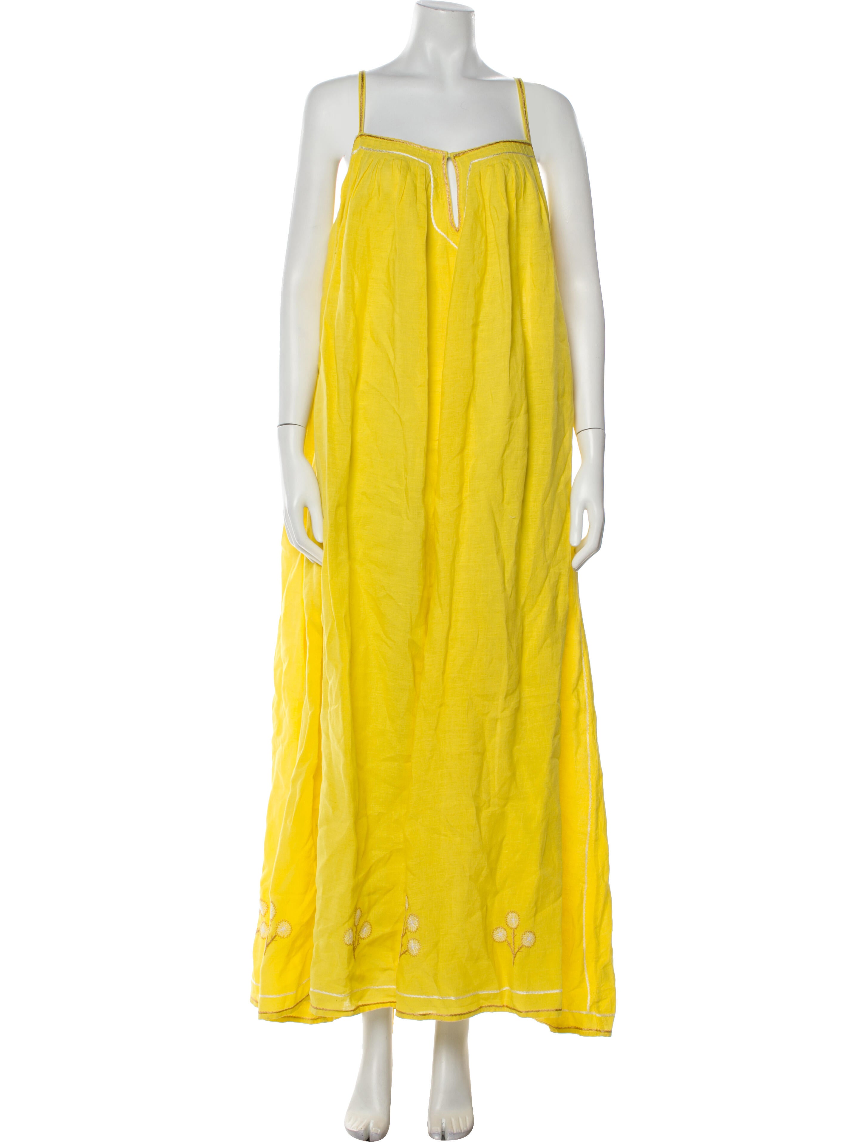 Thierry Colson Linen Long Dress