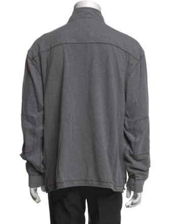 Thaddeus O'Neil Mock Neck Long Sleeve Sweatshirt