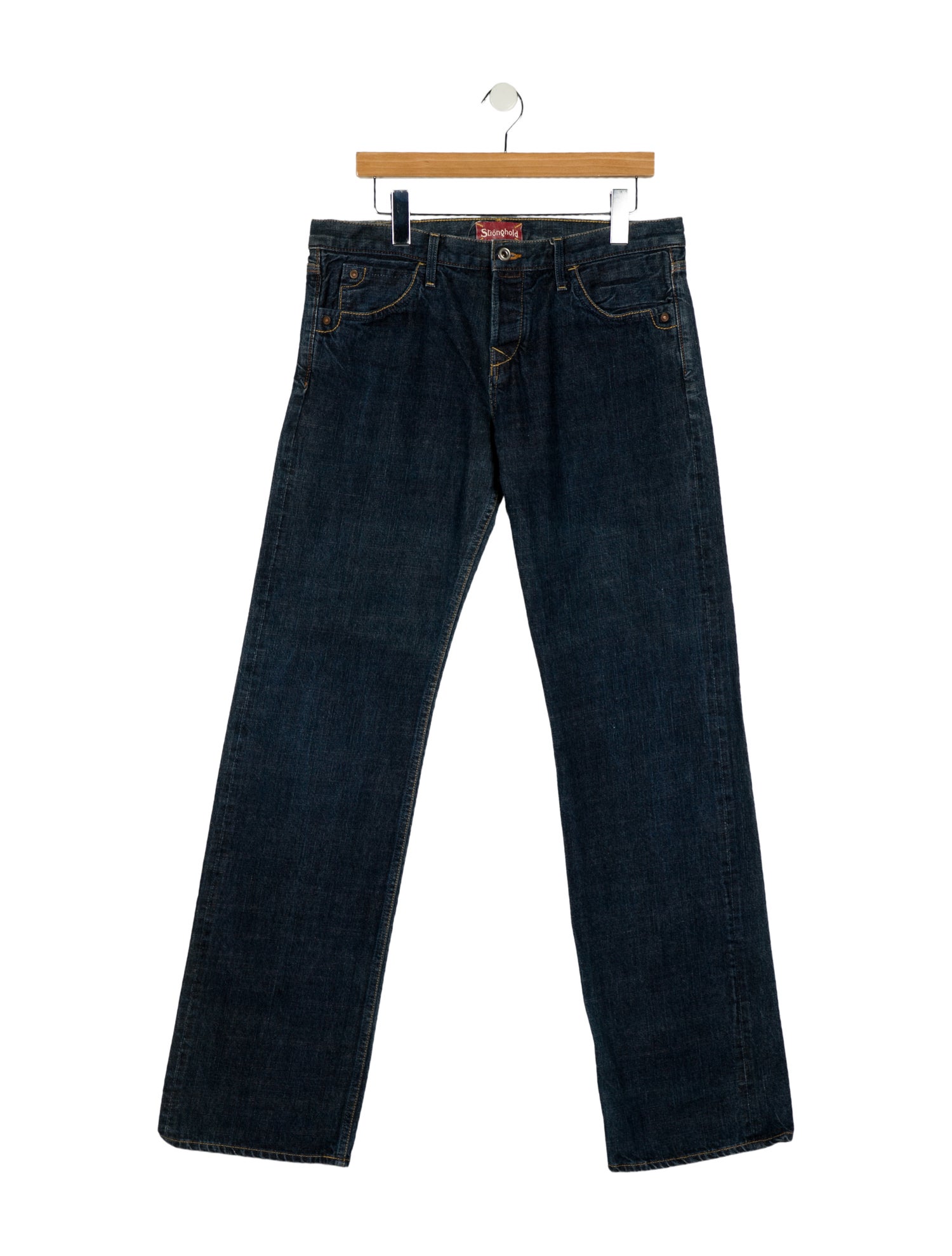 The Stronghold Mid-Rise Wide Leg Jeans