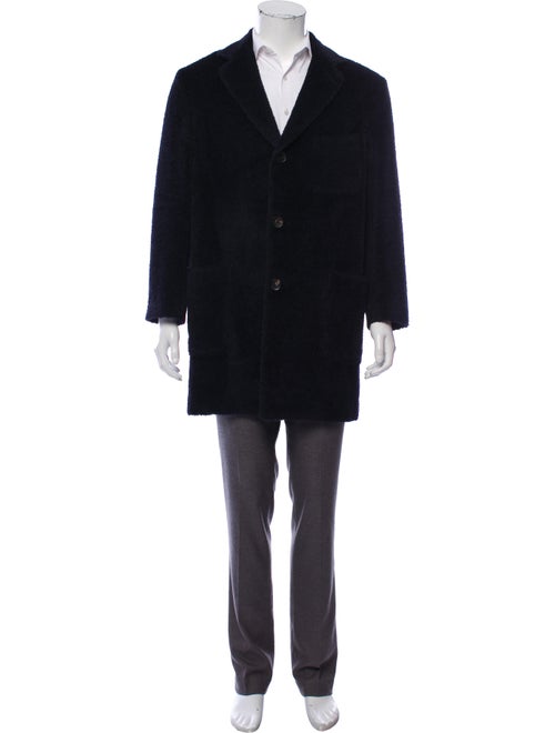 The Gigi Virgin Wool Overcoat blue