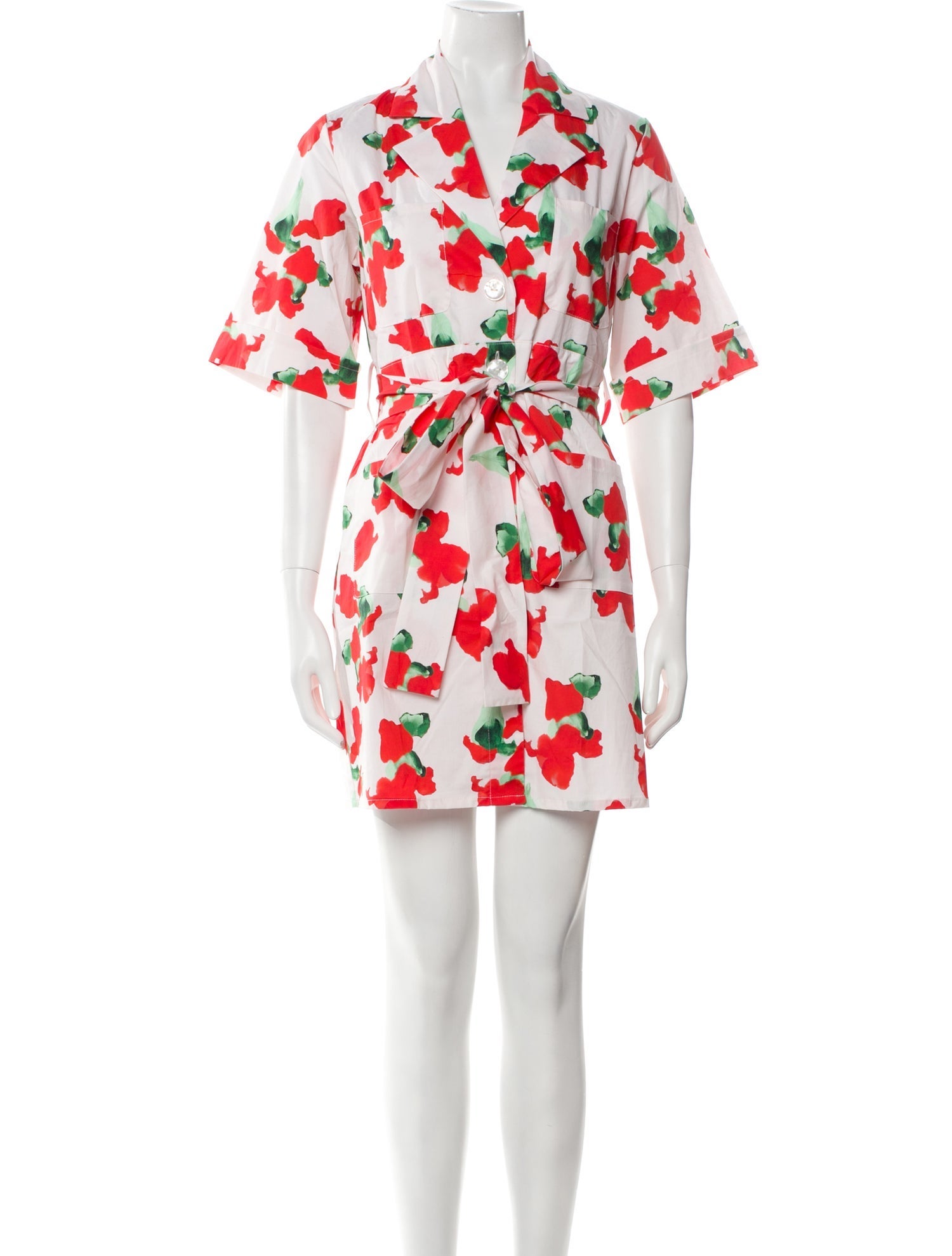 THE LULO PROJECT Floral Print Mini Dress w/ Tags
