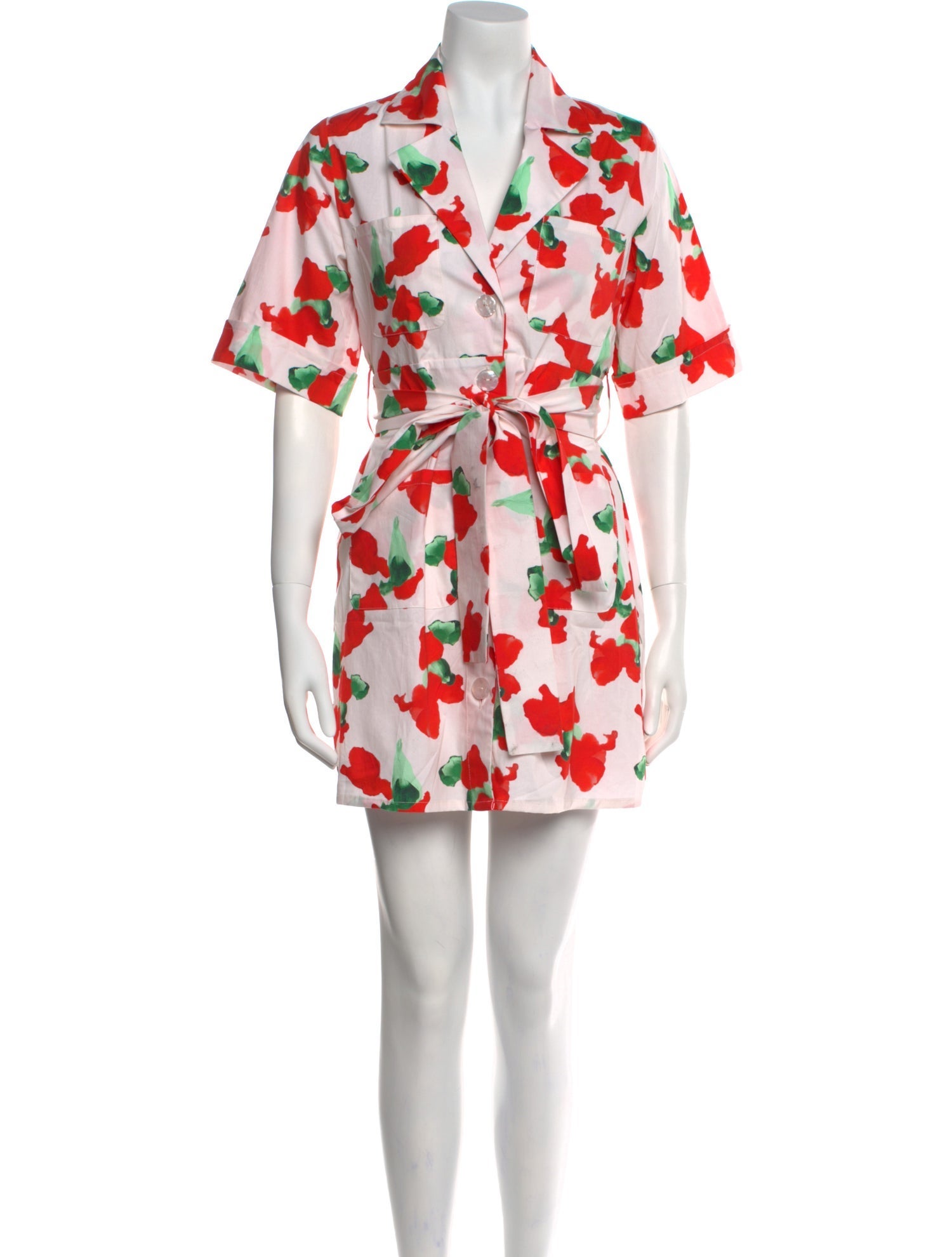 THE LULO PROJECT Floral Print Mini Dress w/ Tags