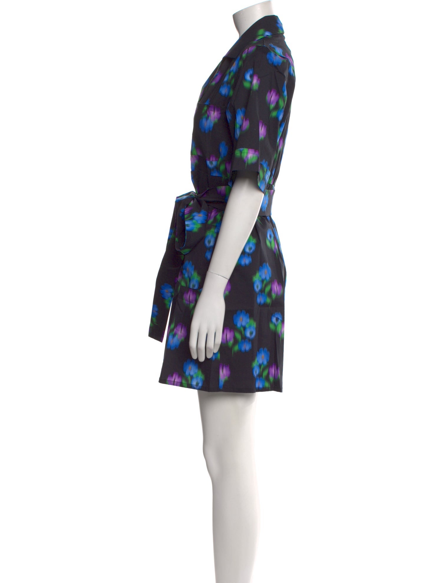 THE LULO PROJECT Printed Mini Dress w/ Tags