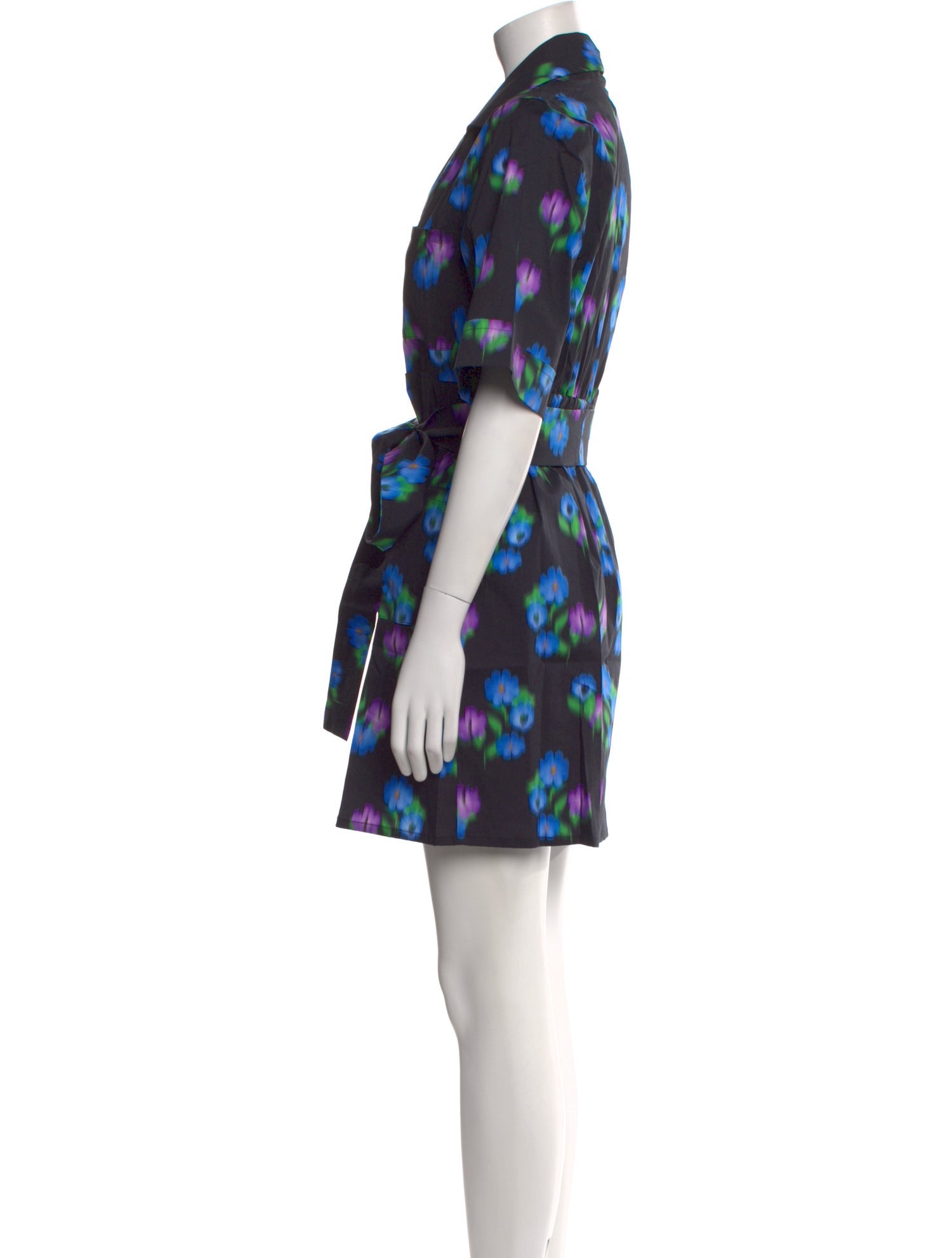 THE LULO PROJECT Printed Mini Dress w/ Tags