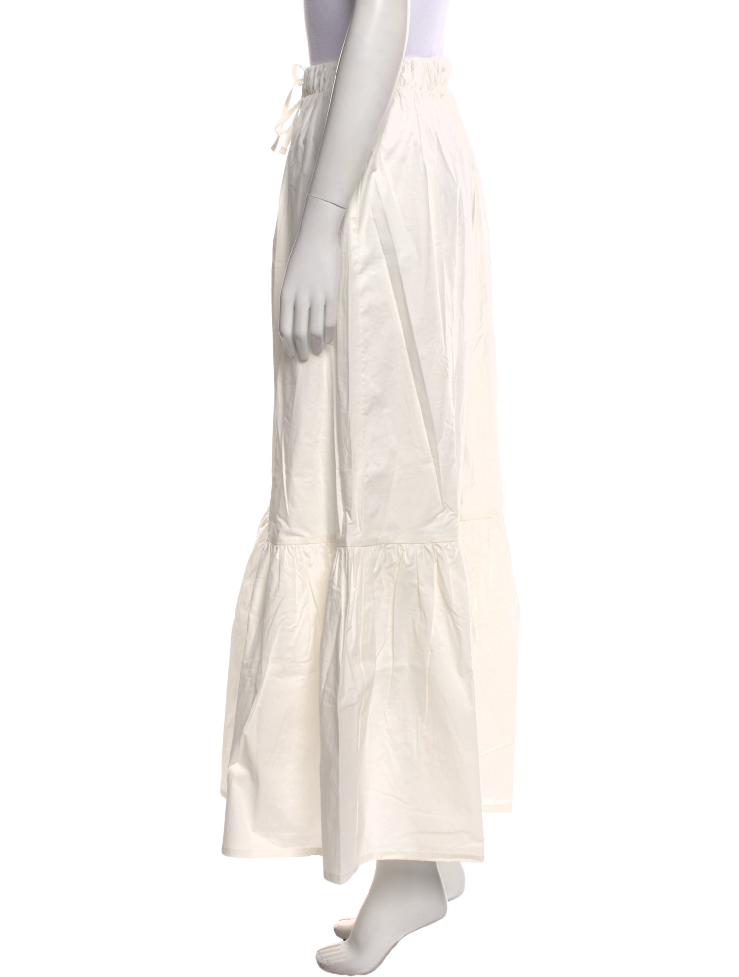 THE LULO PROJECT Pleated Accents Long Skirt w/ Tags