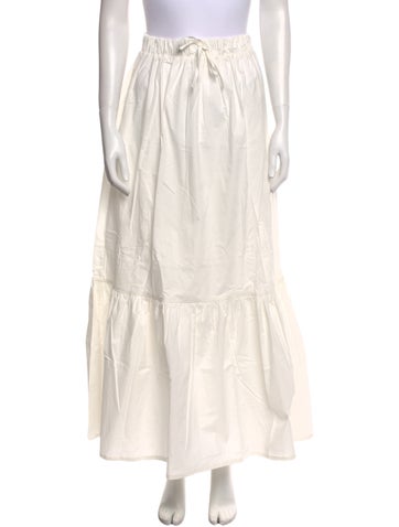 THE Lulo Project Skirts Pleated Accents Long Skirt M