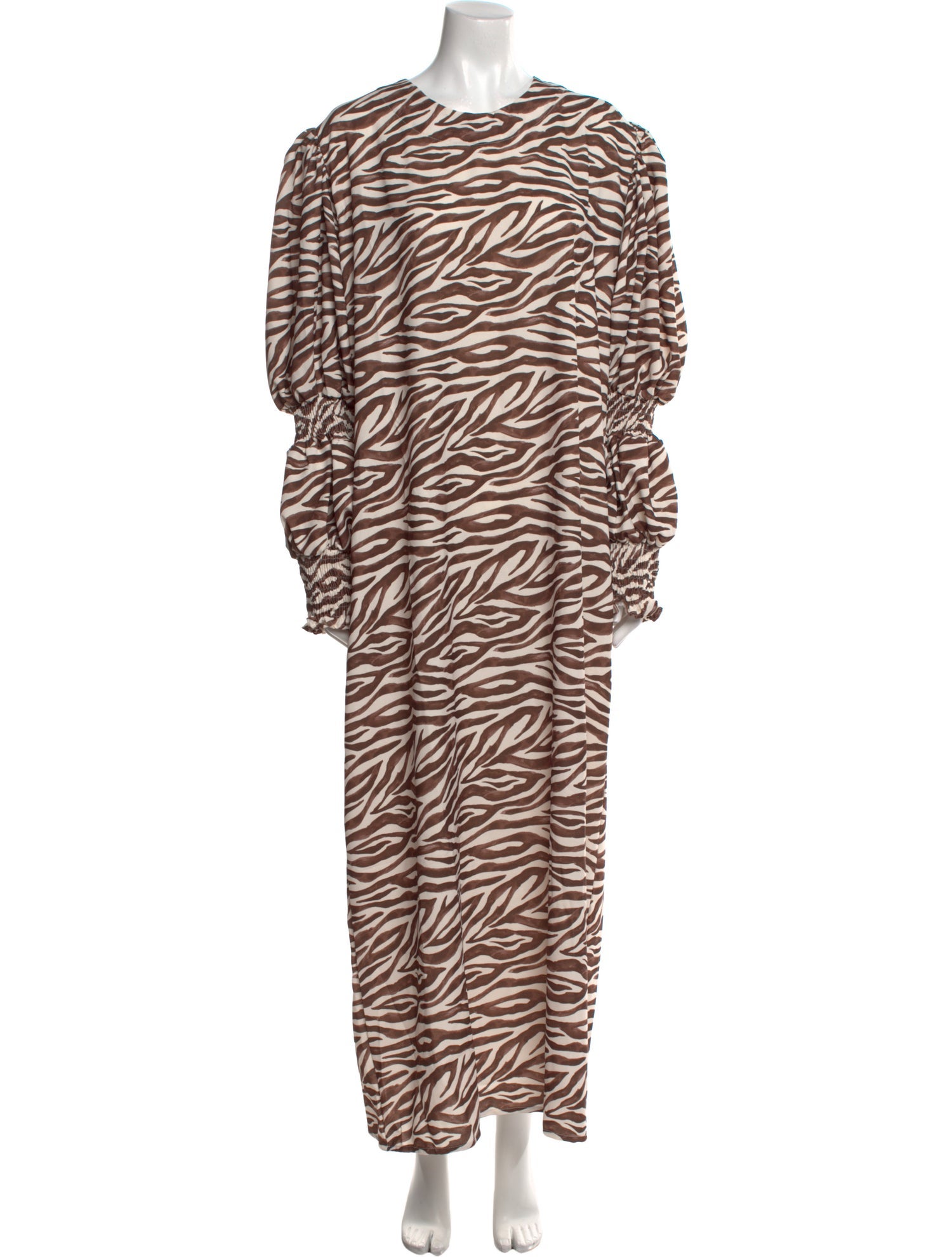 THE LULO PROJECT Animal Print Long Dress w/ Tags