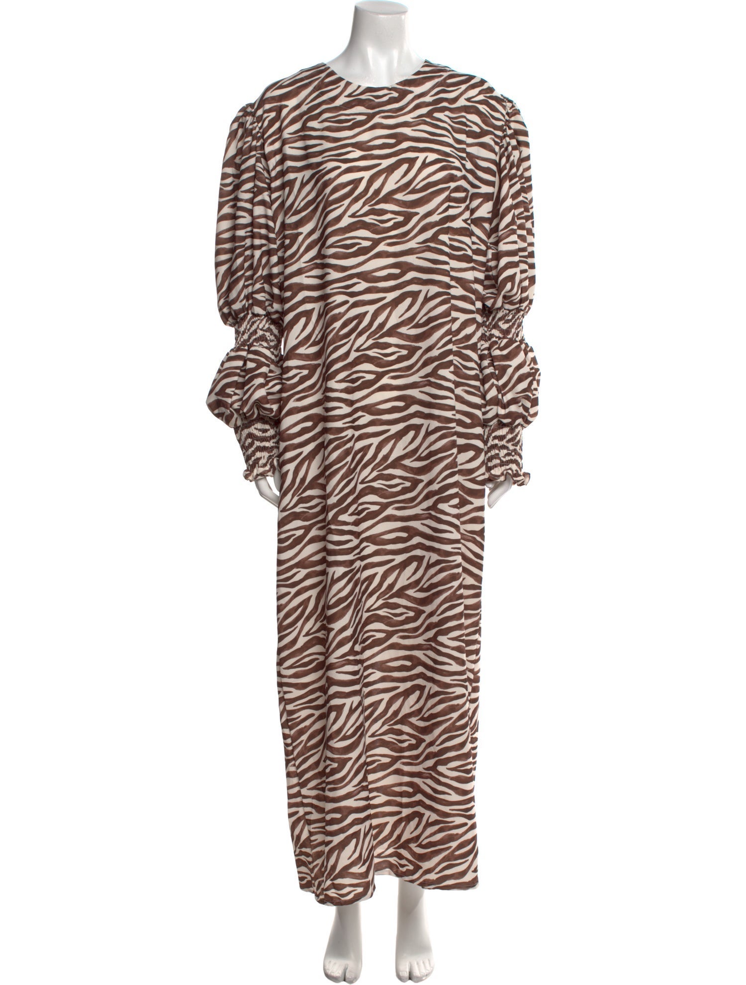 THE LULO PROJECT Animal Print Long Dress w/ Tags