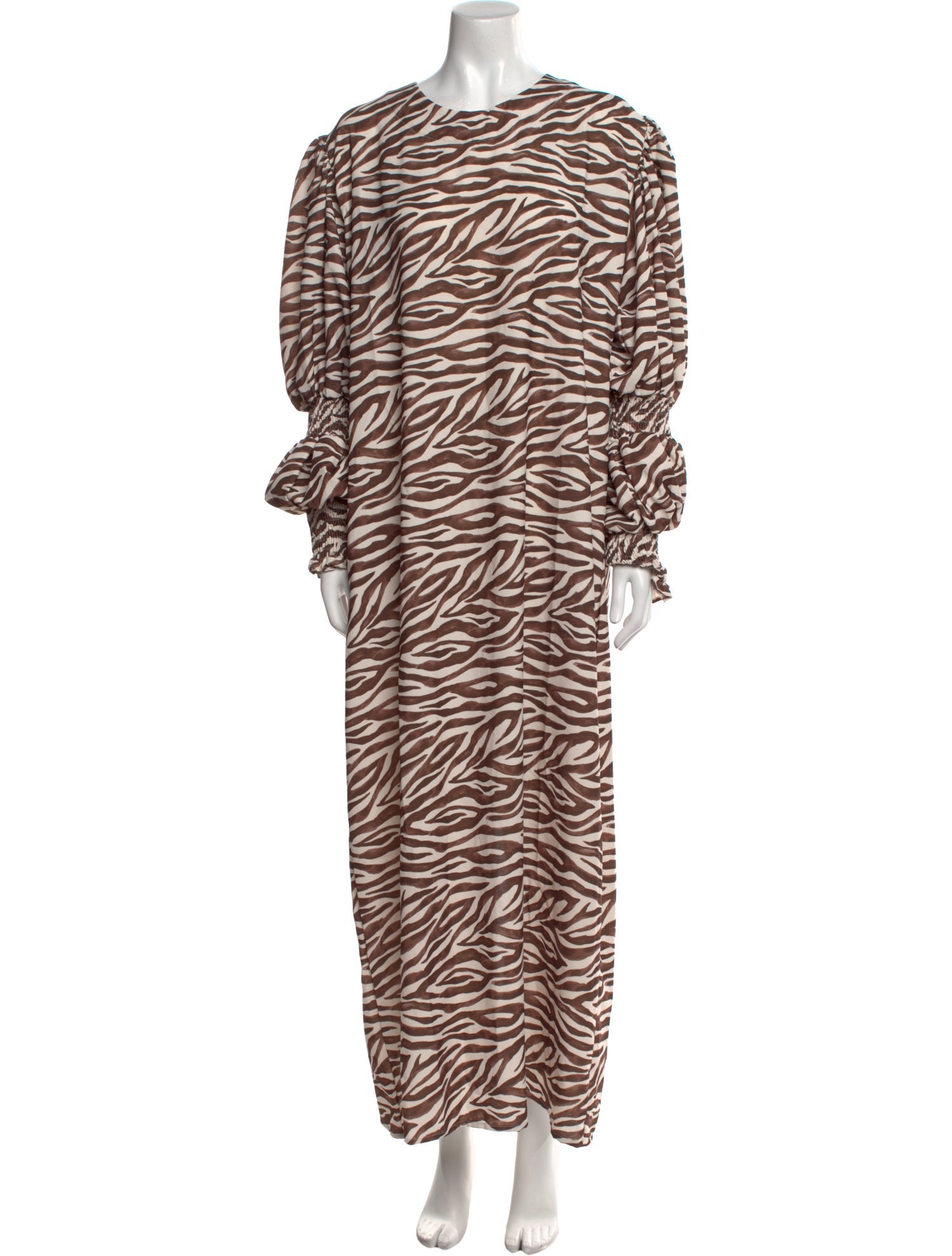 THE LULO PROJECT Animal Print Long Dress w/ Tags
