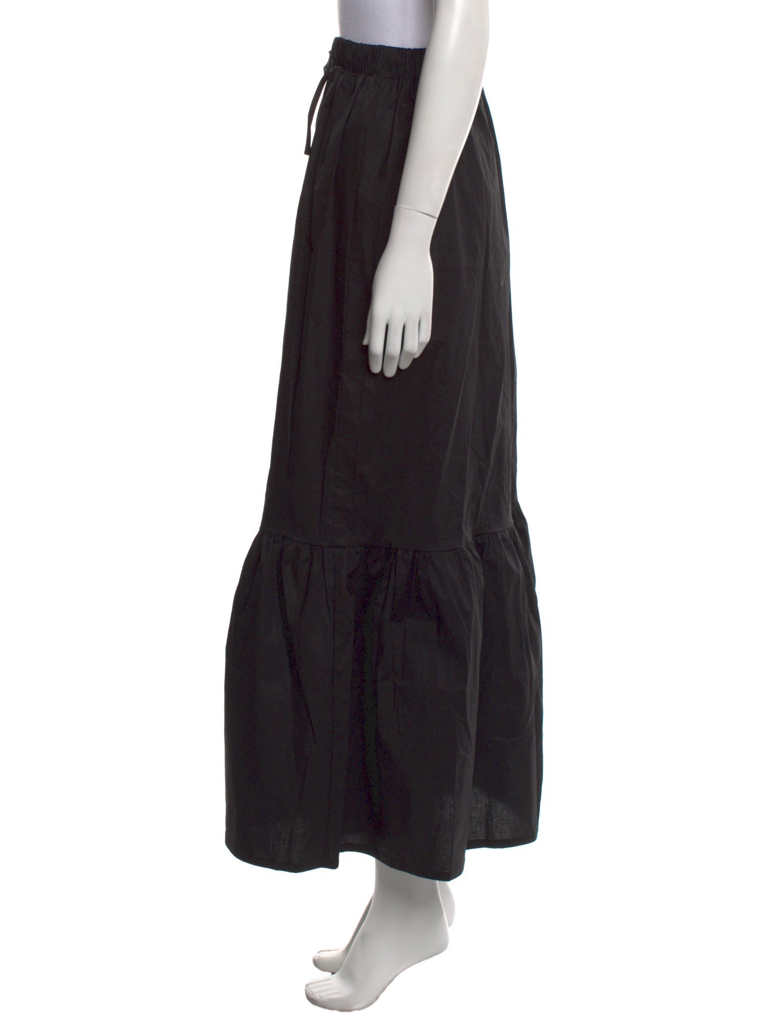 THE LULO PROJECT Ruffle Embellishment Long Skirt w/ Tags