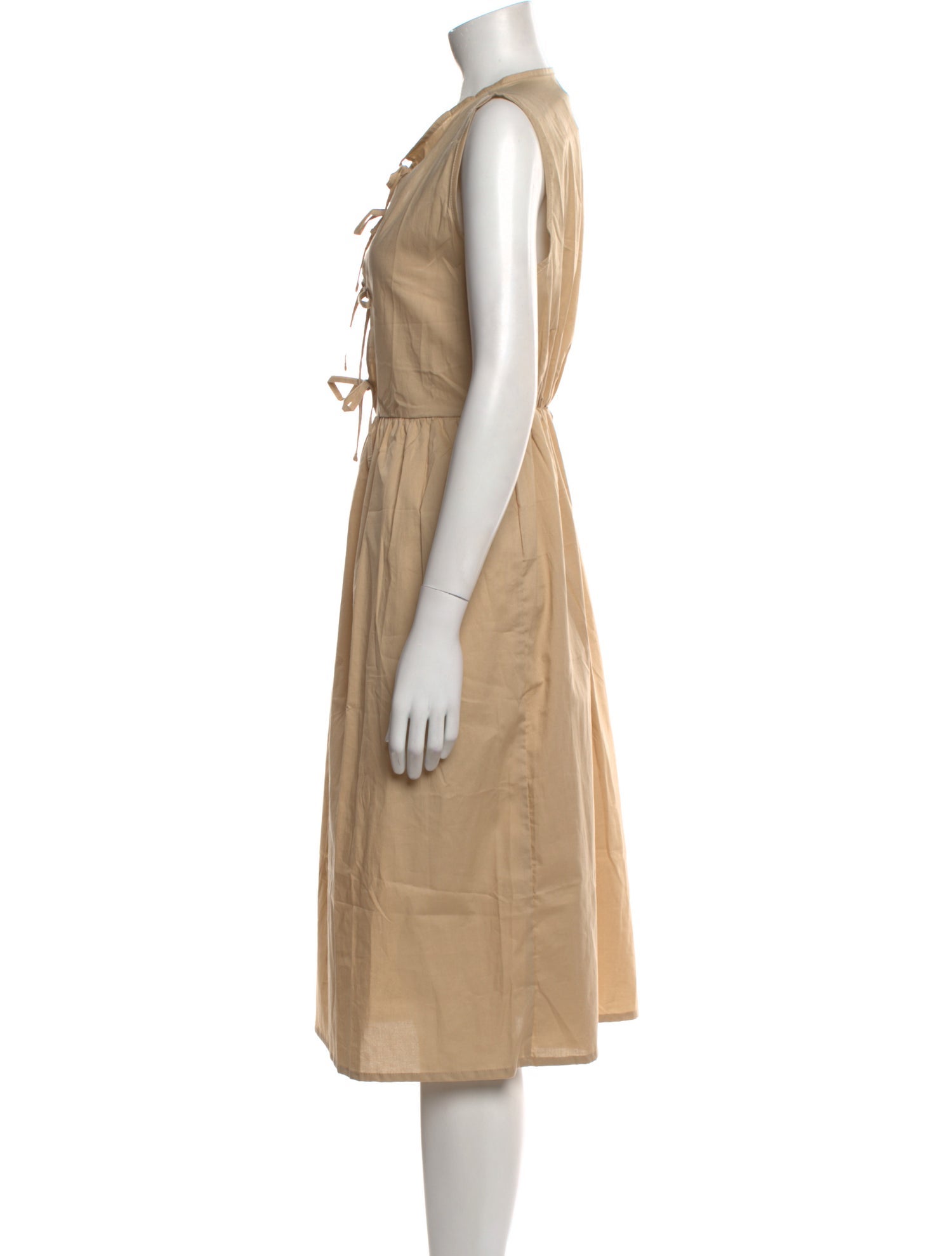 THE LULO PROJECT V-Neck Midi Length Dress w/ Tags