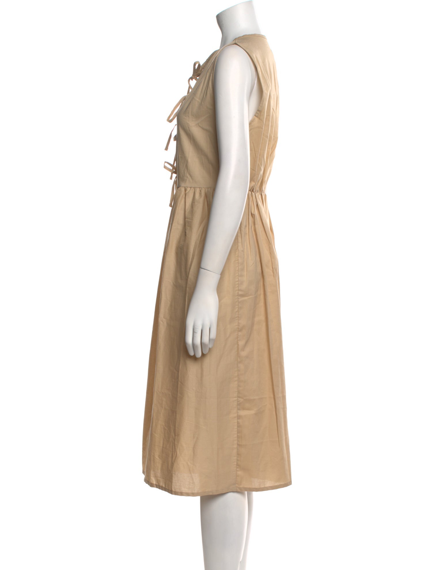 THE LULO PROJECT V-Neck Midi Length Dress w/ Tags
